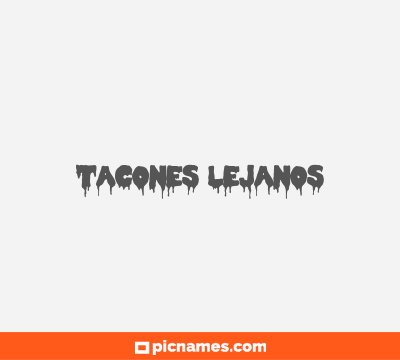 Tacones lejanos